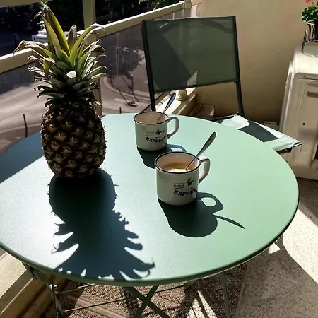 Balcon, Centre Ville, Proximite Plages, Commerces, Restaurants, Musees... Апартаменты Антиб